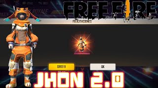 FREE FIRE GARENA NOS REGALA LA SKIN DE quot CHICA ESPACIALquot CONEJO Y ESTÁ SUPER EPIKA  JHON 20 [upl. by Aicissej]