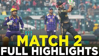 Full Highlights  Quetta Gladiators vs Peshawar Zalmi  Match 2  HBL PSL 9  M2A1A [upl. by Yzdnil549]