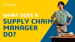 What is Supply Chain Management  My Mom The Supply Chain Manager  DELMIA [upl. by Ettenyl]