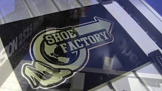 Shoe Factory Award Plaque on 2525 CNC Router [upl. by Rori]