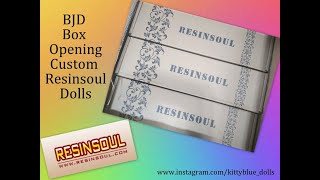 BJD Box Opening from Resinsoul Lucky 7 [upl. by Myna860]