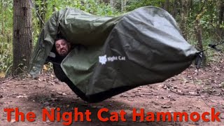 Night Cat Hammock  A Review  First Time Setting Up A Hammock [upl. by Anaiuq]