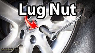 How to Remove a Stuck Lug Nut on Your Car [upl. by Bronwyn6]