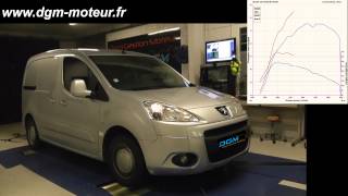 REPROGRAMMATION PEUGEOT PARTNER 16L HDI 90ch  Dijon Gestion Moteur [upl. by Ahsitaf]