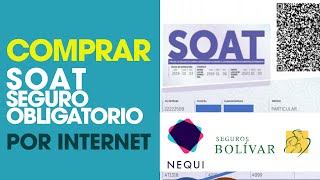 CÓMO COMPRAR SOAT POR INTERNET 2024  Rápido y seguro [upl. by Skyla]