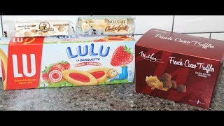 LU Barquettes Strawberry Mathez Truffles Chabert et Guillot amp Arnaud Soubeyran Nougat [upl. by Adnomar528]