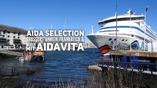 Trailer AIDAvita SelectionReise Großbritannien Frankreich amp Belgien [upl. by Toma621]