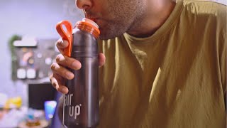 AIR UP WATER BOTTLE  UNBOXING SET UP AND REVIEW honest review [upl. by Yreneh]