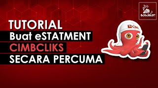 Tutorial Cara Buat Bank Statement CIMB menggunakan CIMBCLICKS Secara Percuma [upl. by Hailahk89]