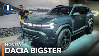 Dacia Bigster  Il prototipo del SUV che arriva nel 2025 [upl. by Lleynad]