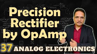 Precision Rectifier using OpAmp  Half Wave Precision Rectifier  Full Wave Precision Rectifier [upl. by Bajaj]