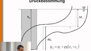 Hydrostatik 1 Hydrostatische Druckverteilung [upl. by Ennovyhc]