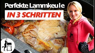 Perfektes Lammkeule Rezept in drei einfachen Schritten [upl. by Eseerahs]