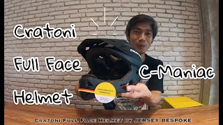 CRATONI CManiac Full Face Helmet Review and Test [upl. by Hadeehsar]