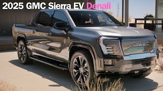 New 2025 GMC Sierra EV Denali Interior Features and Technology [upl. by Hceicjow]