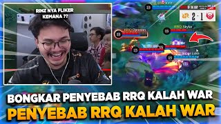 MAS ADE NGAKAK LIAT FLIKER RINZ🤣 MAS ADE ANALISIS RRQ VS BTR GAME 1 [upl. by Denae425]