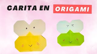 Cuál es el Secreto para Crear una Hermosa Carita de Rana en Origami [upl. by Nnylorac492]