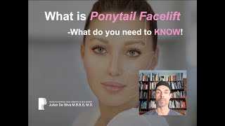 Ponytail facelift What is a ponytail facelift Is it a true scarless procedure [upl. by Bedwell]