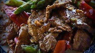 Beef with Vegetables Stir Fry Asian Fusion [upl. by Amalie]