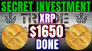 1650 Forecasts and an Unknown BlackRock Investment NEWS TODAY XRP RECENT NEWS [upl. by Ardaed]