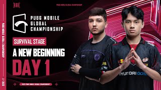 EN 2023 PMGC League  Survival Stage Day 1  PUBG MOBILE Global Championship [upl. by Nassir]