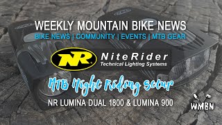 Mountain Bike Night Riding Setup  NiteRider Lumina Dual 1800 amp 900 [upl. by Aiouqahs910]