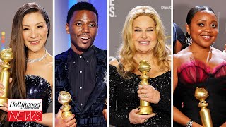 2023 Golden Globes Recap The Biggest Winners Best Speeches amp Most Memorable Moments  THR News [upl. by Bron]