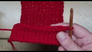 Tunisian Knit Stitch [upl. by Nami]