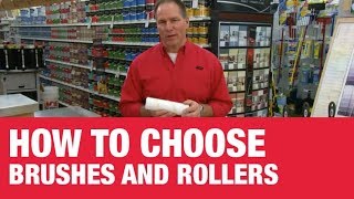 How To Pick Paint Brushes and Rollers  Ace Hardware [upl. by Dang]