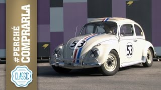 Volkswagen Maggiolino Herbie  Perché comprarla CLASSIC [upl. by Gninnahc]