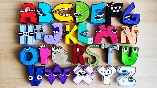 Cool Craft  Paper Alphabet Lore AZ  Big Compilation [upl. by Eicam]