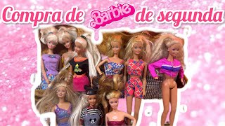 Haul🛍️ compra de Barbies de 2da  tianguis  pulga💕🎀 [upl. by Ytsirc]