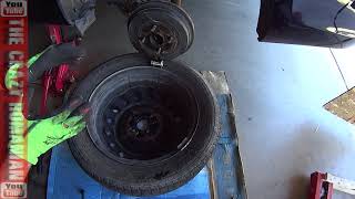 How to break a TIRE BEAD with no tools in 30 SECONDS [upl. by Ainex]