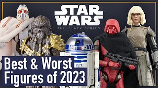 BEST amp WORST Star Wars Black Series Figures of 2023 [upl. by Ativahs]