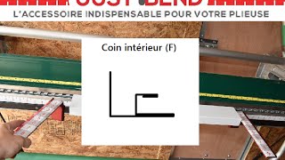 Comment plier un coin intérieur moulure en F [upl. by Einwahr]