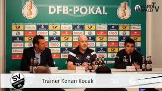 DFBPokal  3 Runde  Pressekonferenz nach dem Spiel SV Sandhausen  FC Schalke 04 [upl. by Ainiger666]