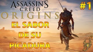 ASSASSINS CREED ORIGINS  EL SABOR DE SU PICADURA [upl. by Eimmas]