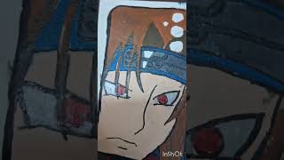 blue bird  anime  itachi naruto akatsuki uchiha anime subscribe like share artlove art [upl. by Ahsenrad342]