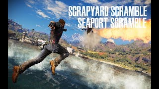 Just Cause 3  Scrapyard Scramble Gear Challenge Seaport Scramble [upl. by Settle86]