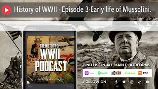 History of WWII  Episode 3Early life of Mussolini [upl. by Adilem]