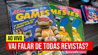 Vai falar de todas publicações  Revistas de Videogame [upl. by Hammerskjold]