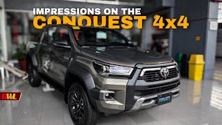 Impressions on the 2024 Conquest 4x4 what’s new [upl. by Nannette295]