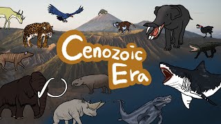 Cenozoic era animals  What kind of animals lived after dinosaurs   Kids Draw [upl. by Ecirad]