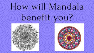 What is Mandala How Mandala is related psychology Reduce stress and anxiety  Increase calmness [upl. by Nared794]