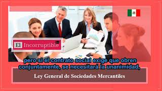 3 Ley General de Sociedades Mercantiles 📌 DE LA SOCIEDAD DE RESPONSABILIDAD LIMITADA Ultima reforma [upl. by Panther]