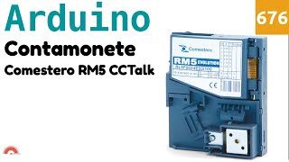 Leggere un contamonete Comestero RM5 con Arduino e convertitore CCTalk  Video 676 [upl. by Aanas]