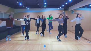 TWICE  HEART SHAKER dance practice mirrored [upl. by Akienom]