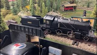 Tinplate Train Running with announcements [upl. by Lowndes443]