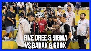 RIMARAM MUITO🔥 FIVE DREE amp SIGMA vs BARAK amp GBOX  2ª FASE  63ª EDIÇÃO  BATALHA DO BOWLL [upl. by Wollis]