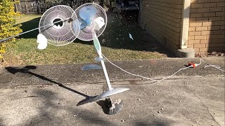 OMEGA Altise pedestal fan destruction [upl. by Purdum]